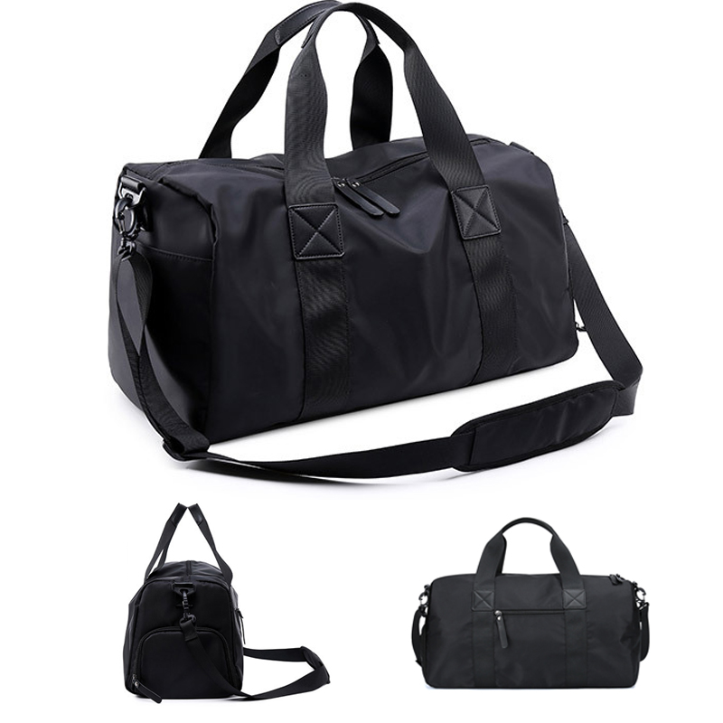 DB08 Black Mens Duffel Bag